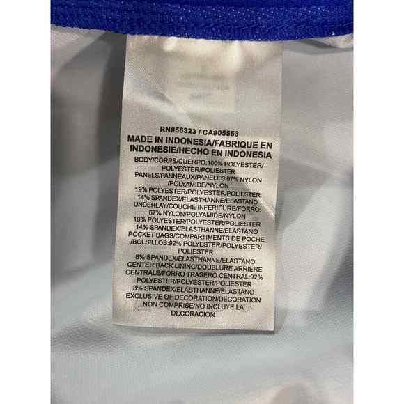 Nike Men's Baseball Pullover Jacket Windbreaker Short Sleeve Blue NEW $85 Small‎ - Picture 8 of 8